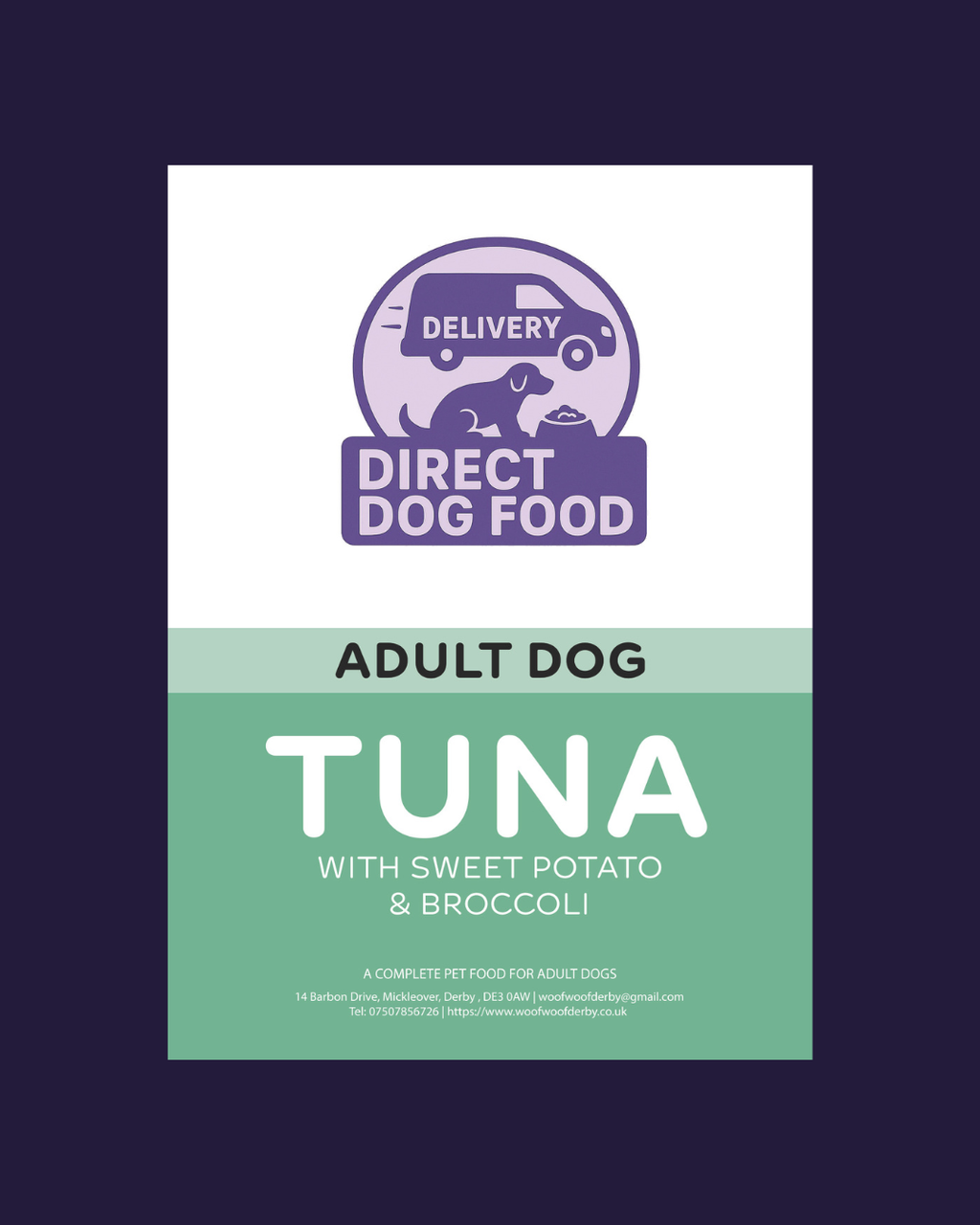 Tuna, Sweet Potato and Broccoli Grain Free image 0