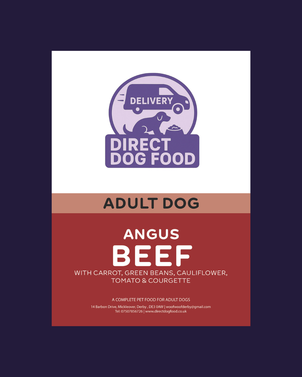Superfood Angus Beef for Adult Dogs image 0