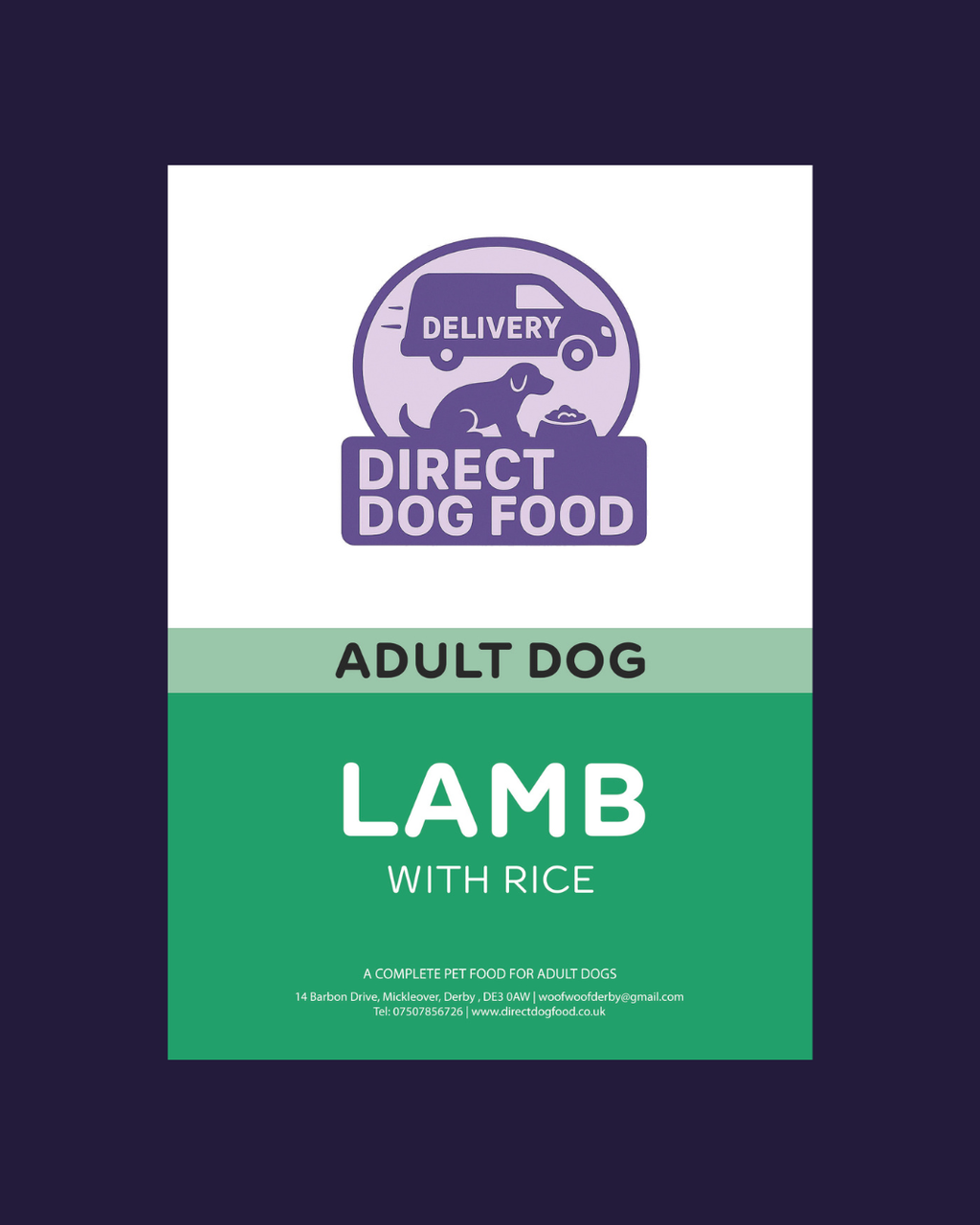 Super Premium Adult Lamb and Rice