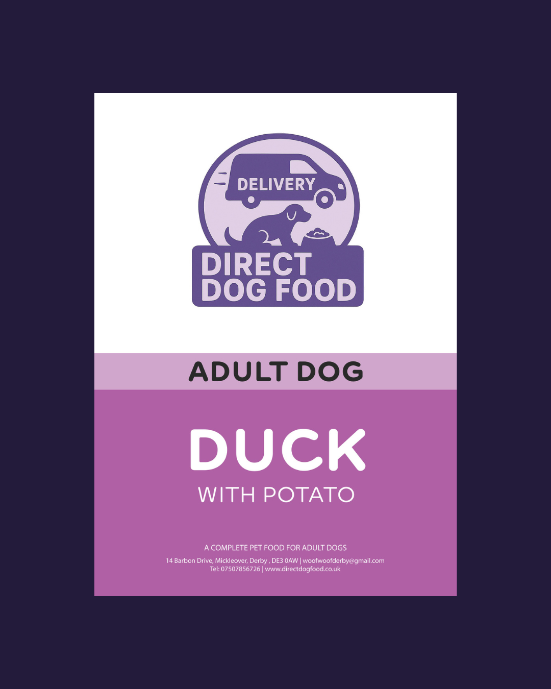 Super Premium Adult Duck and Potato