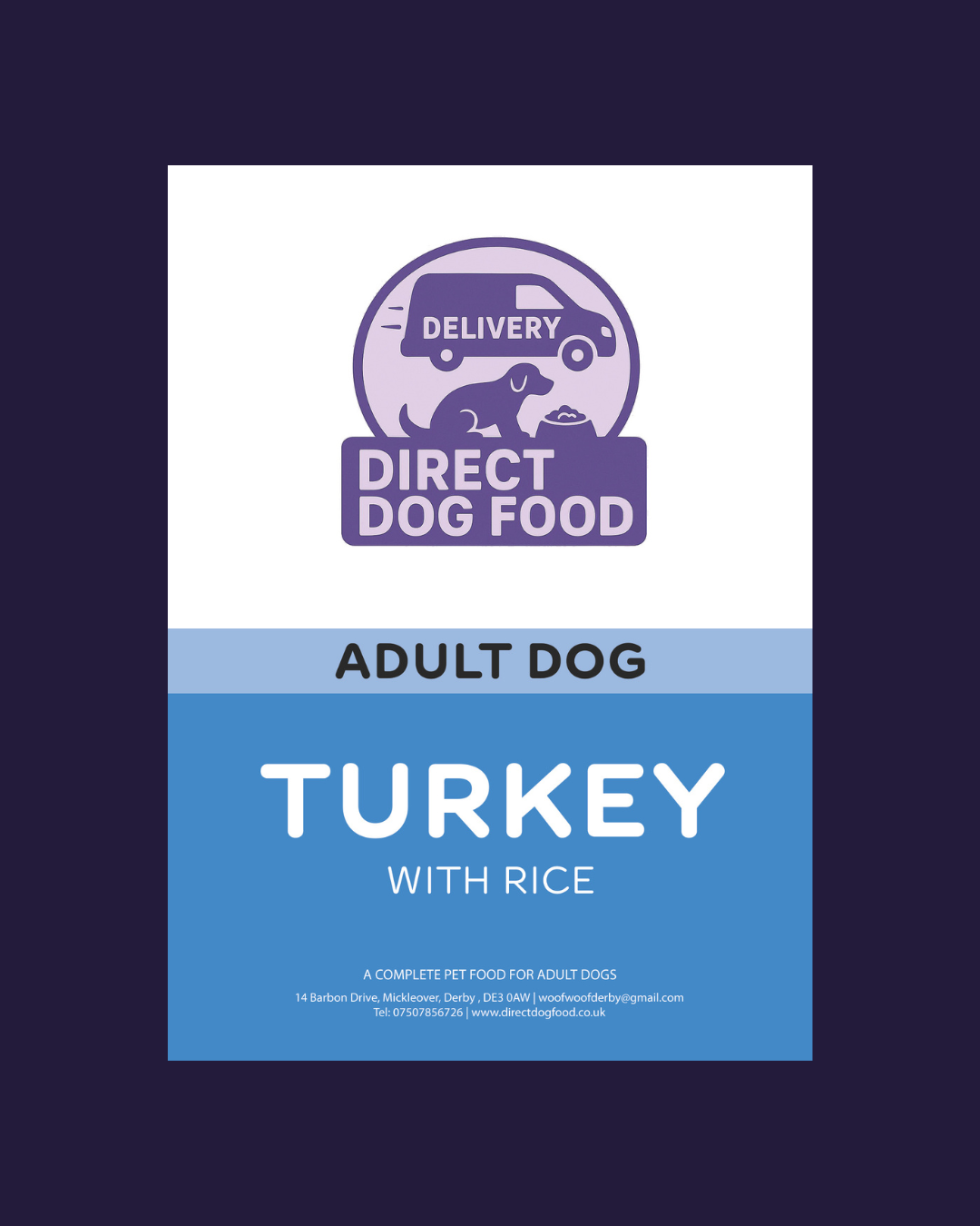 Super Premium Turkey and Rice Adult
