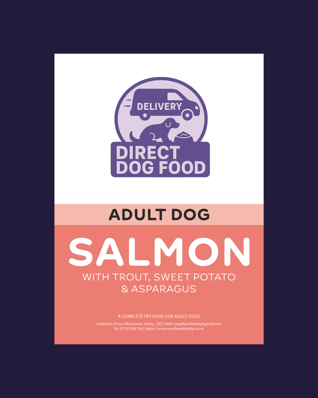 Salmon, Trout, Sweet Potato & Asparagus Grain Free image 0