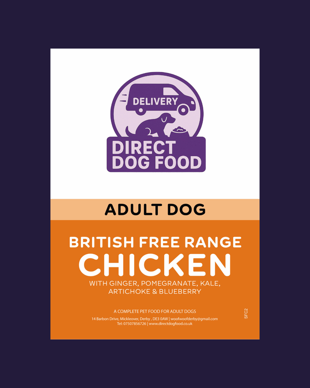 Superfood Free Range Chicken for Adult Dogs – Direct Dog Food