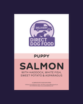Puppy Salmon with Haddock, White Fish, Sweet Potato and Asparagus image 0