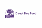 Direct Dog Food Logo with White Background