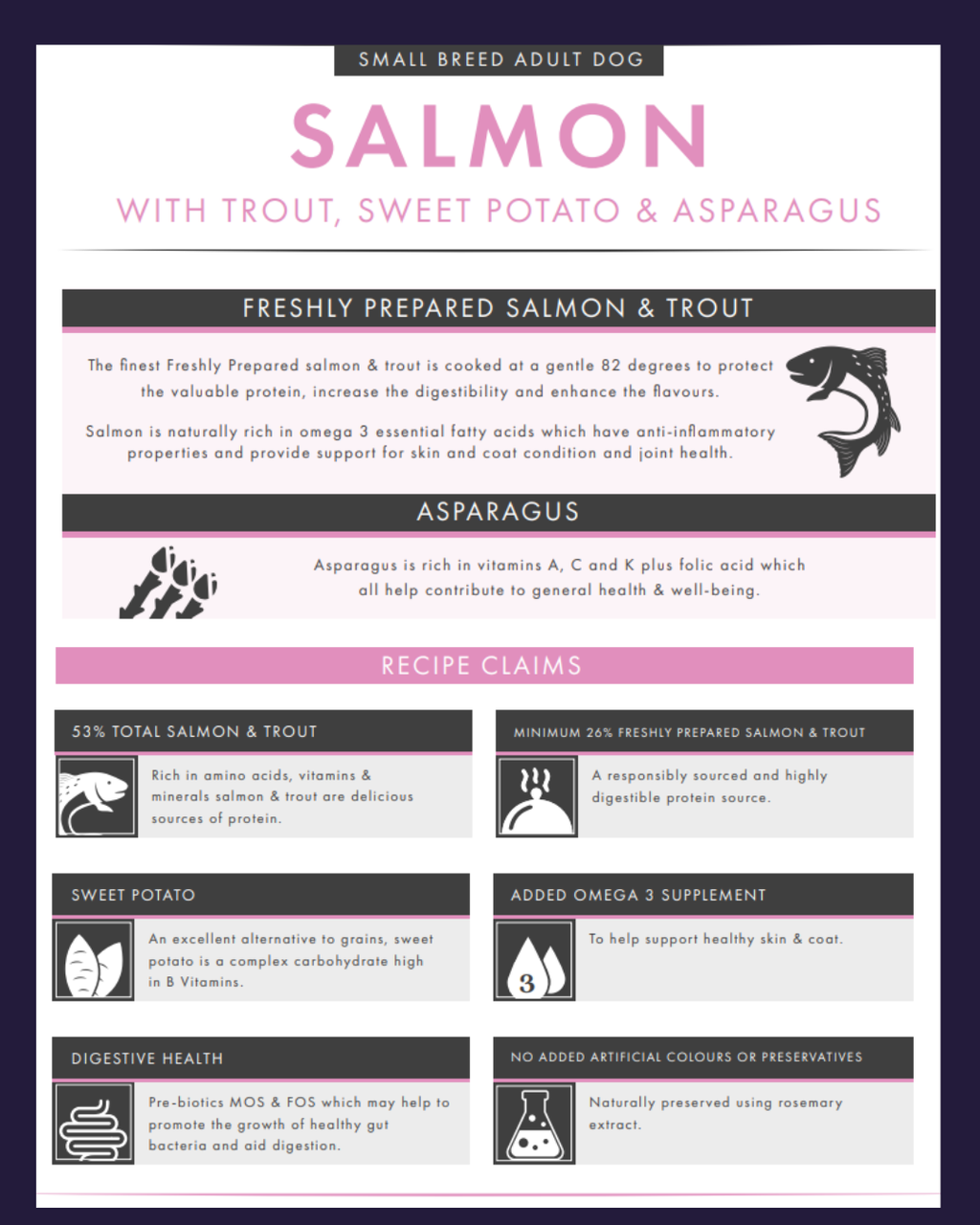 Small Breed Grain Free Salmon image 1